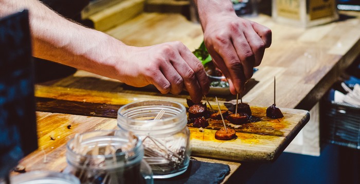 Sticky Glazed Party Sausages