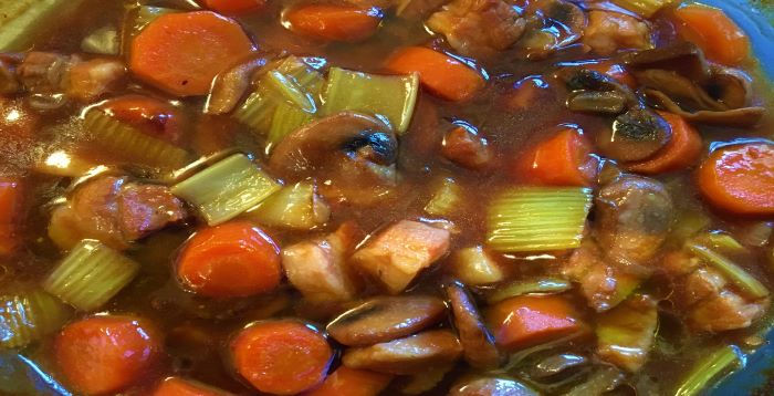 Slow Cooked Breast of Lamb with Caribbean Spices